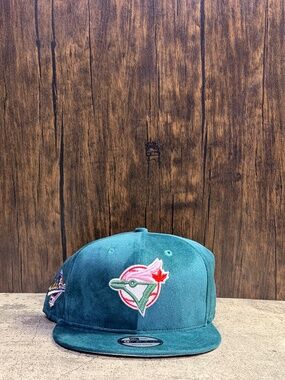 New New Era 9FIFTY Toronto Blue Jays Teal Snapback Hat 1992 World Series OSFA